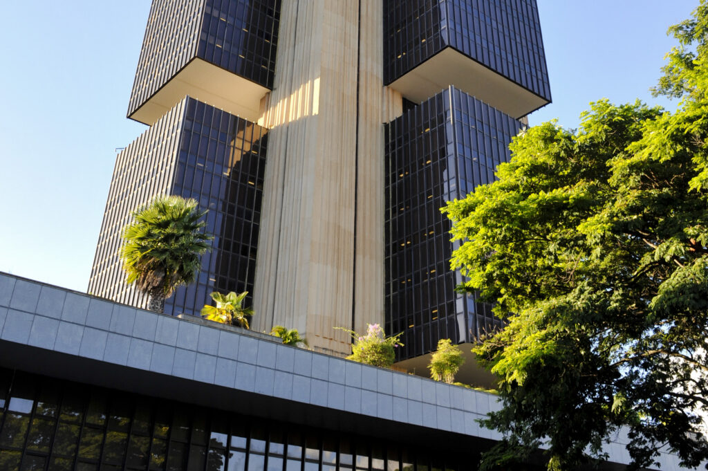 Sede do Banco Central em Brasília, que define a Selic usada como referência pelo FMI
