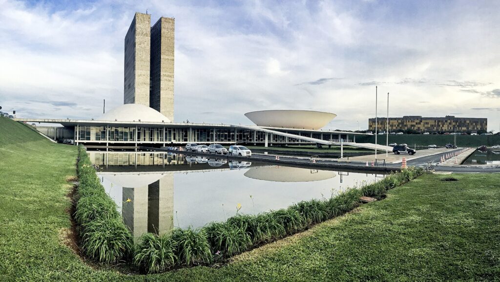 Congresso Nacional em Brasília, onde trabalha o deputado federal, que ganha o mesmo que um senador