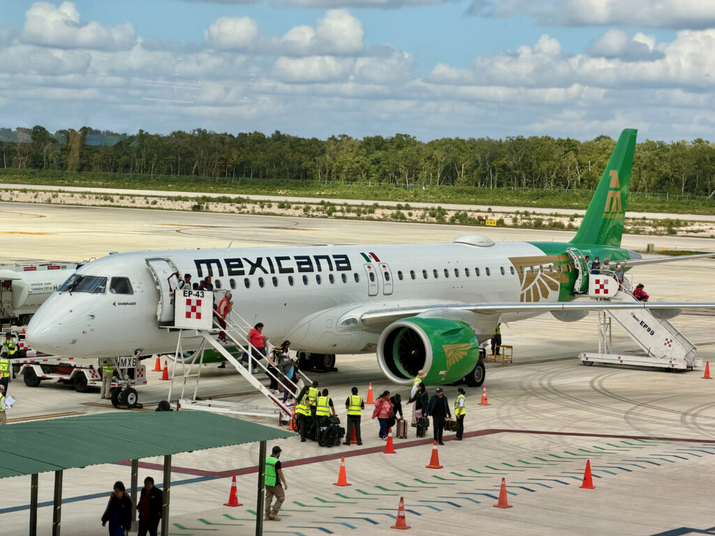 Embraer entregas: jato E195-E2 da companhia aérea Mexicana