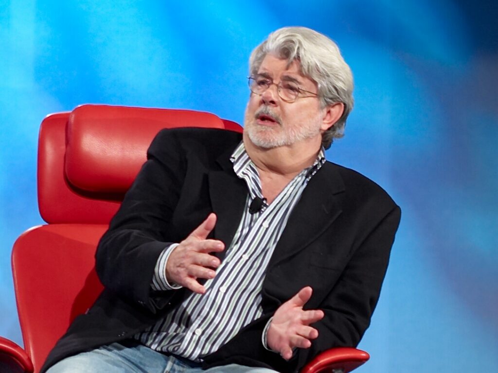 George Lucas em 2007, numa conferência de tecnologia