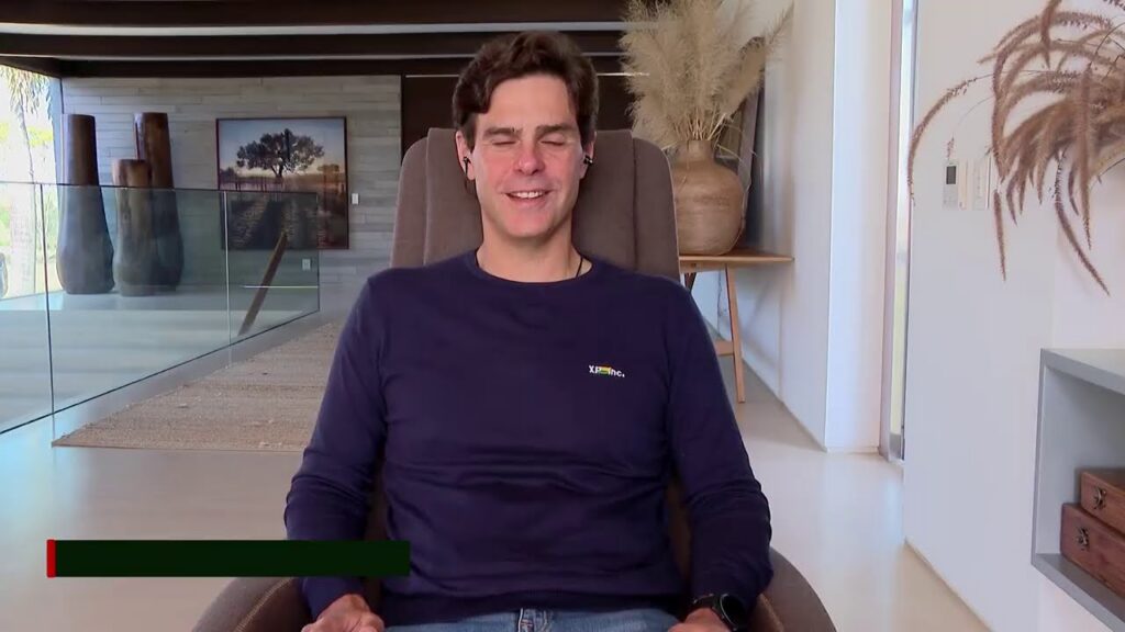 Guilherme Benchimol em entrevista ao programa CNN Líderes