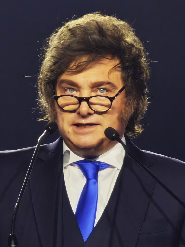 Javier Milei, presidente da Argentina, cujo governo lançou a cidadania por investimento