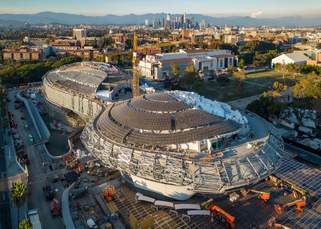 Lucas Museum of Narrative Art em obras em Los Angeles