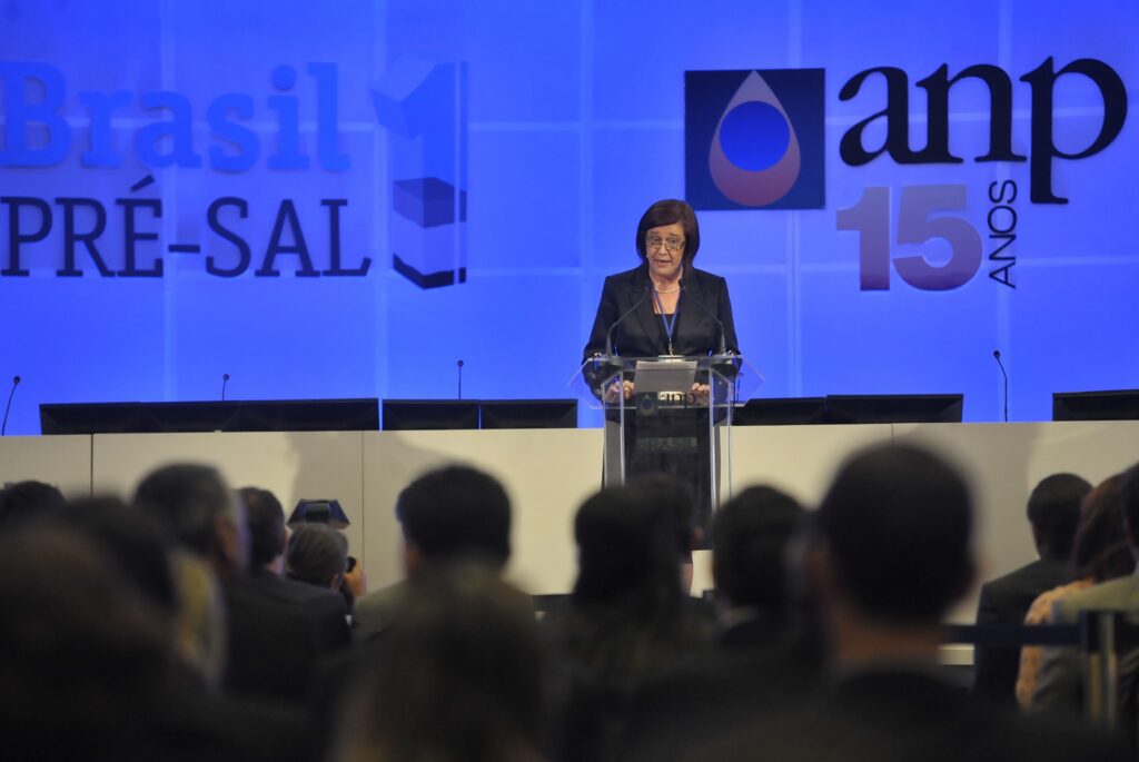 Magda Chambriard, presidente da Petrobras, que anunciou a descoberta de petróleo na Foz do Amazonas