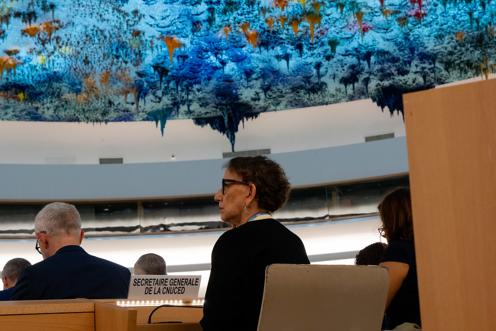 Rebeca Grynspan, candidata a secretário-geral da ONU, em Genebra