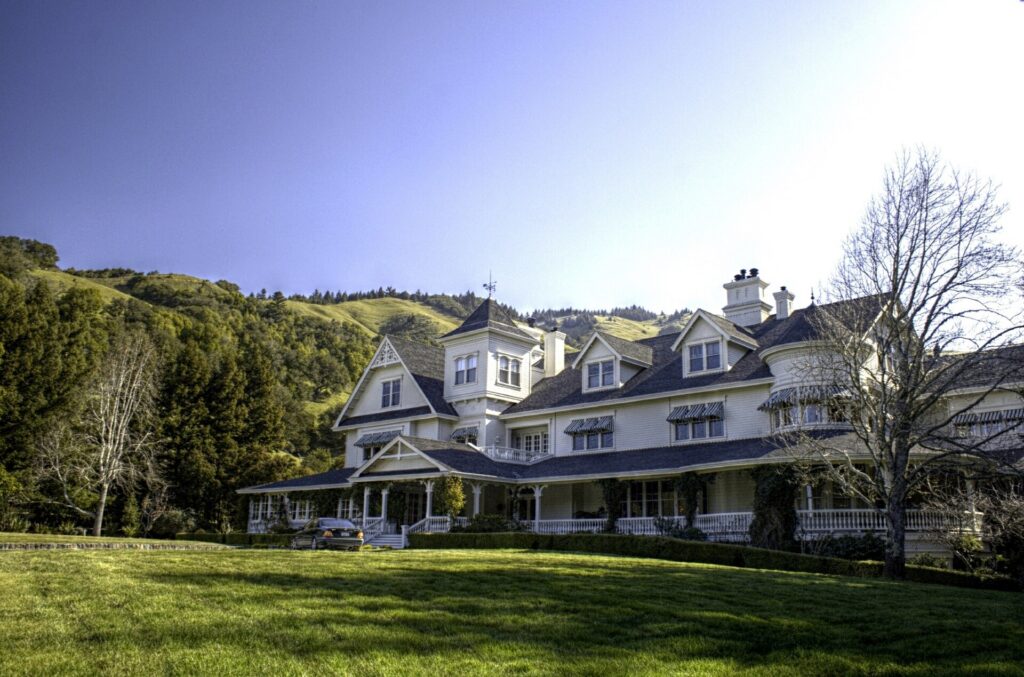 Casa principal do Skywalker Ranch, sede criativa da Lucasfilm