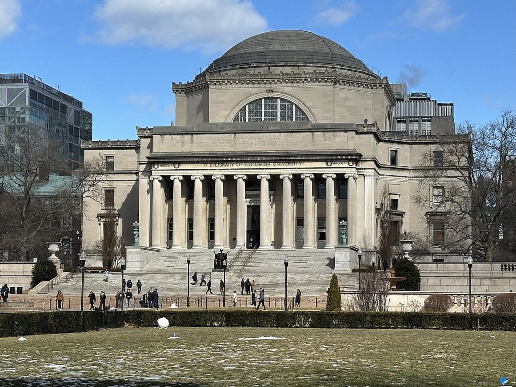 Universidade Columbia, em Nova York, onde Michael Woodford é professor